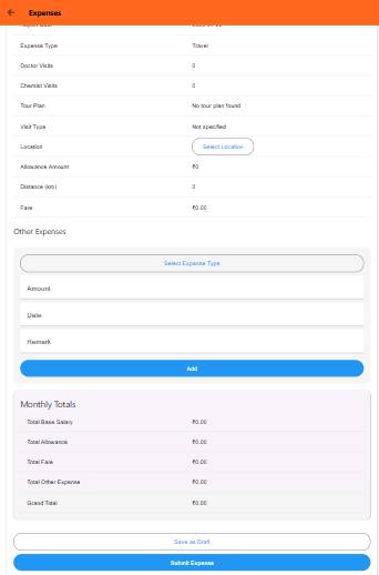 Financial Dashboard